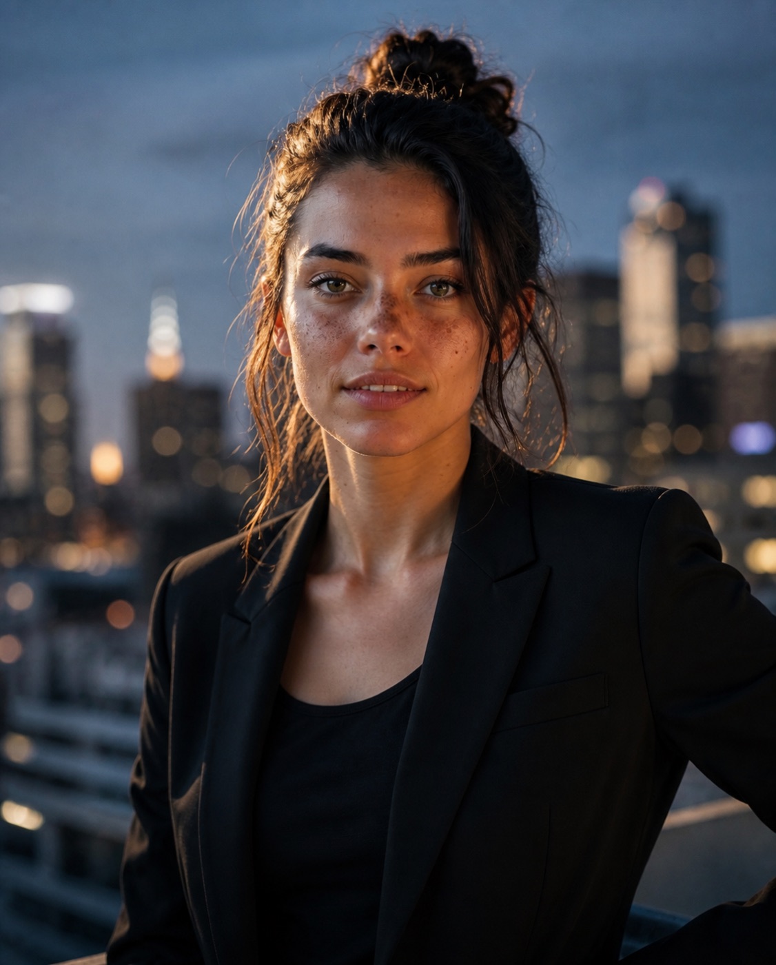 Mila, KI-generiertes Portrait