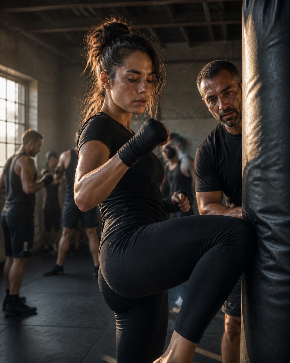 Mila als Sportlerin
